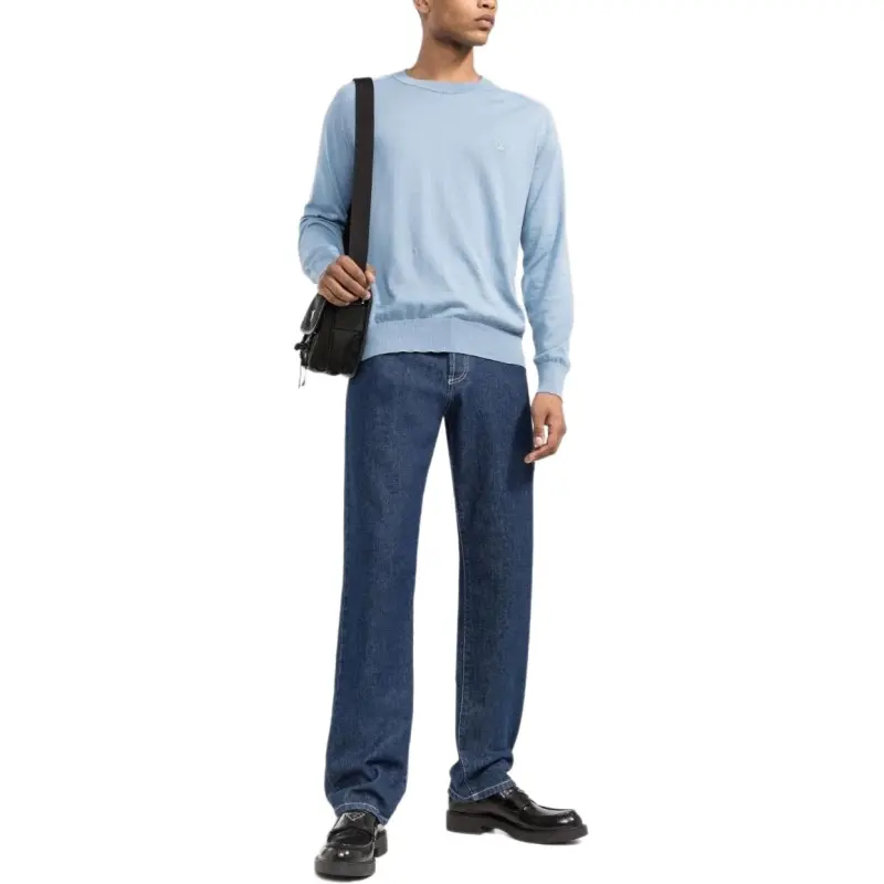 VERSACE Knitwear Men's Light Blue-3
