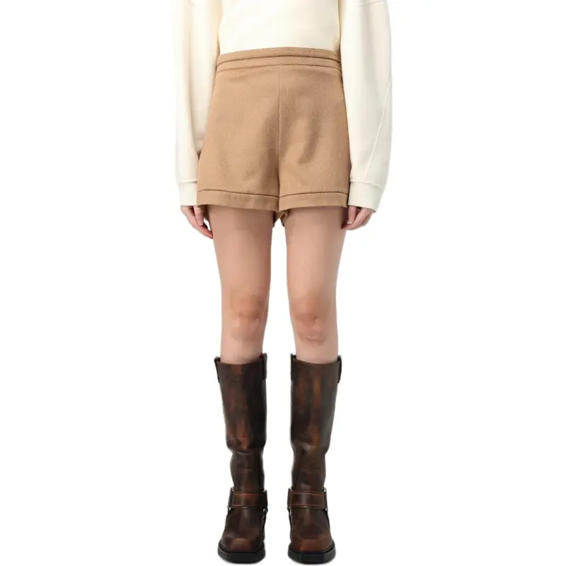 MaxMara Adagio High Waist Knitted Shorts-1