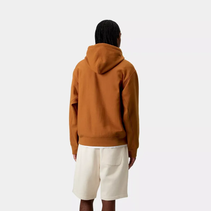 Carhartt WIP American Script SS25 Sweatshirt Men's Ochre-2