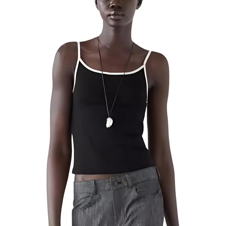 Massimo Dutti Camisole Women's Black-2