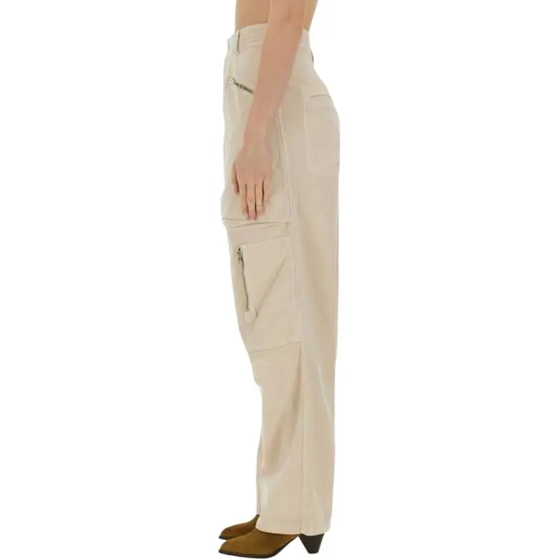 ISABEL MARANT ETOILE Cargo Pants Women's Light Umber-2
