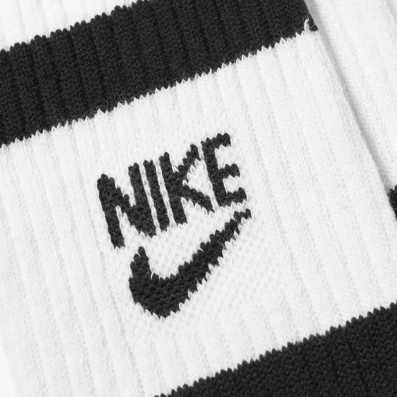 Nike Knee High Socks Unisex 2 Pack White-2