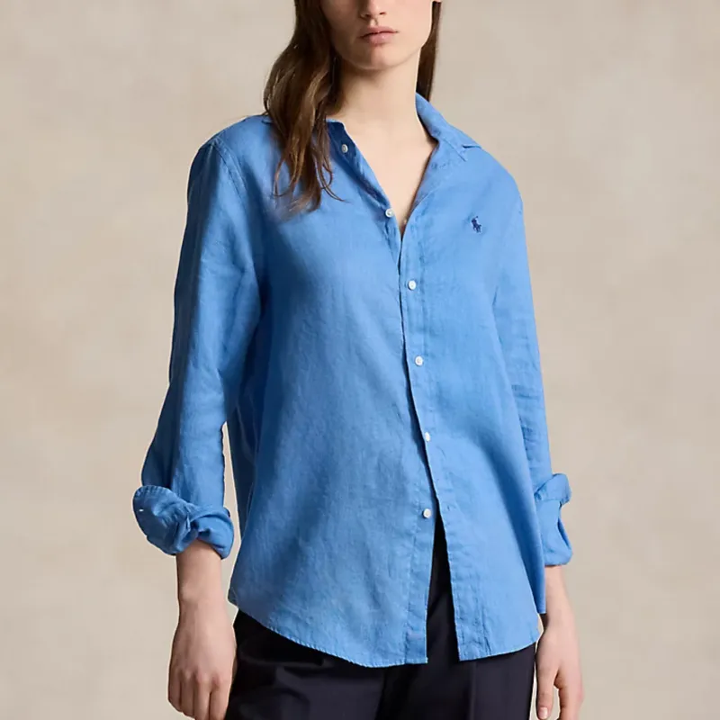 Polo Ralph Lauren Polo Pony embroidered Linen Shirt-1