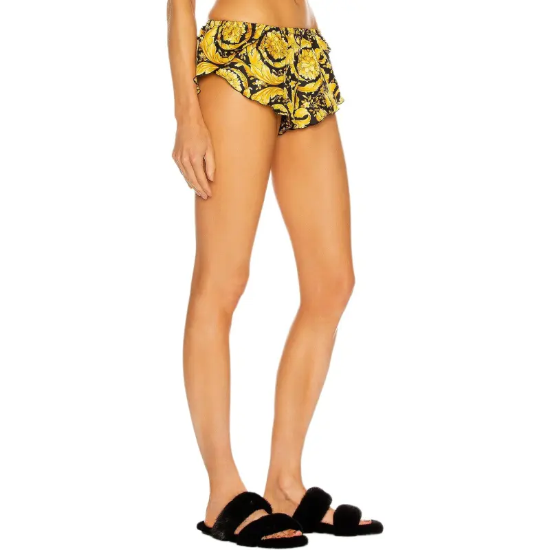 VERSACE Barocco print Bikini Bottoms-4