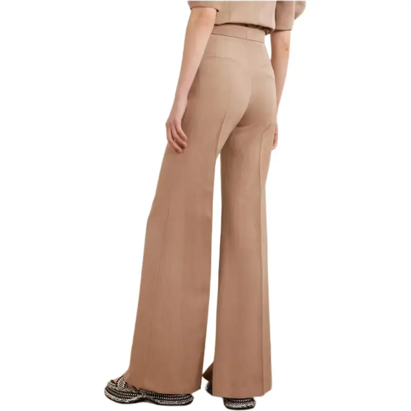 Chloé Casual Pants Women's Brown-2