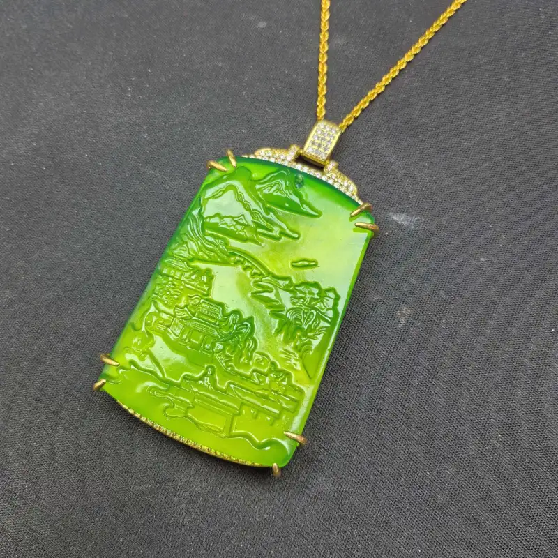 Gifts Jade Necklaces Unisex-3