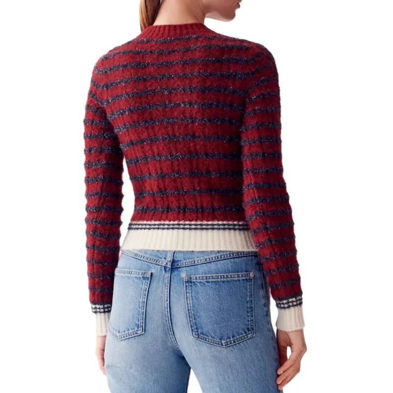 CHANEL Sweaters Women's Red-1
