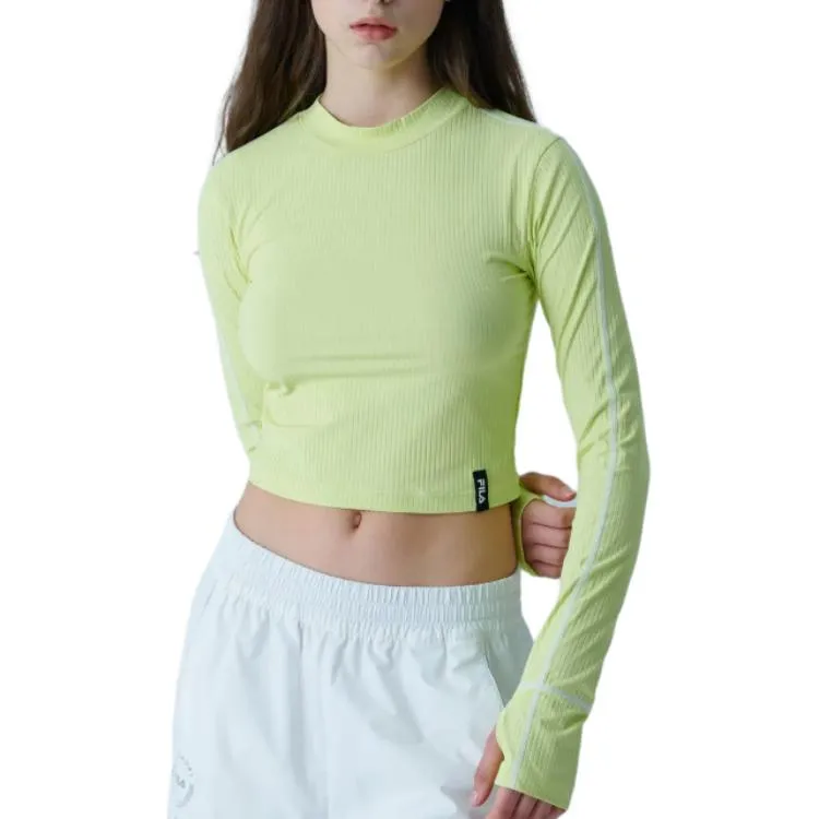 FILA T Shirts Women's Yellow-2