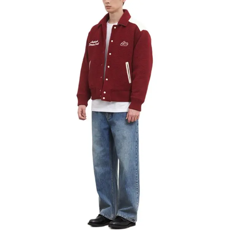 Lee Jackets Coats Men's Burgundy-5
