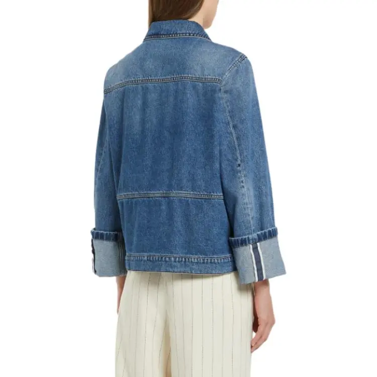I BLUES Denim Jacket Women's Blue-1