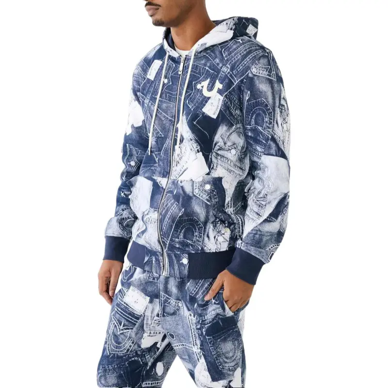 TRUE RELIGION Sweatshirt Men's Blue-2