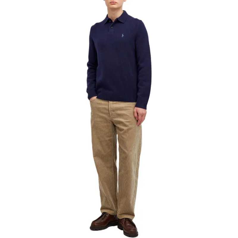Polo Ralph Lauren Lambswool Knitted Long Sleeve Polo-2