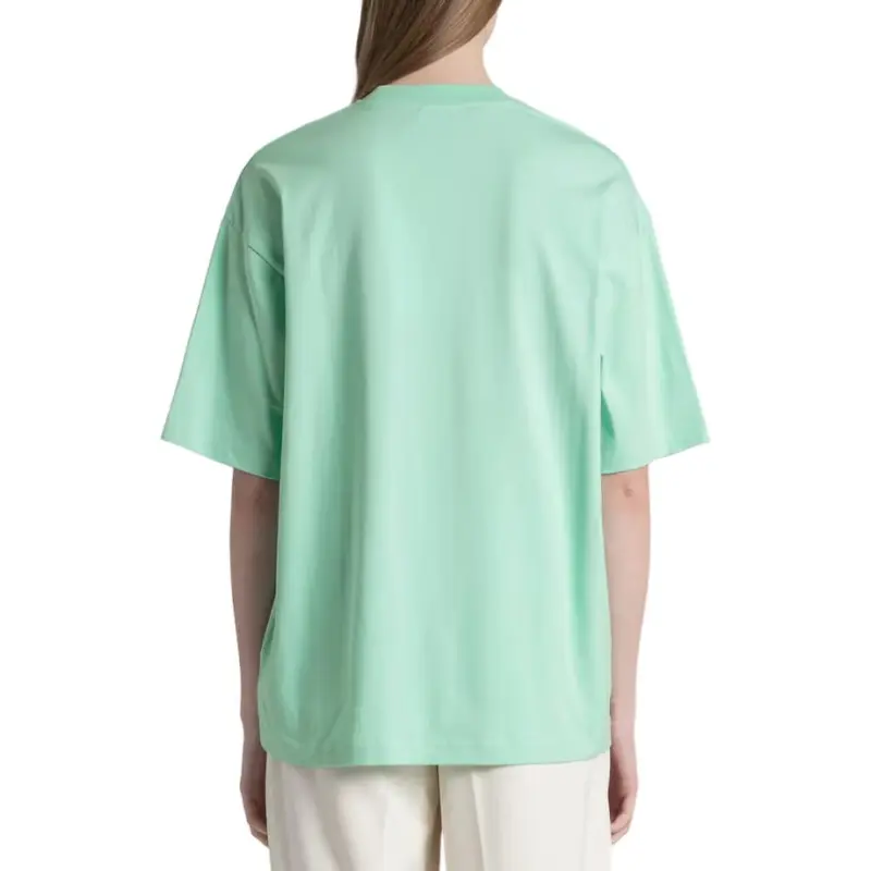 Acne Studios Face Logo Printed Crewneck T Shirt-4