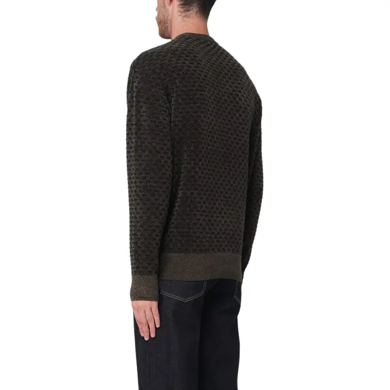 ARMANI EXCHANGE Embossed Detail Crewneck Jumper-1