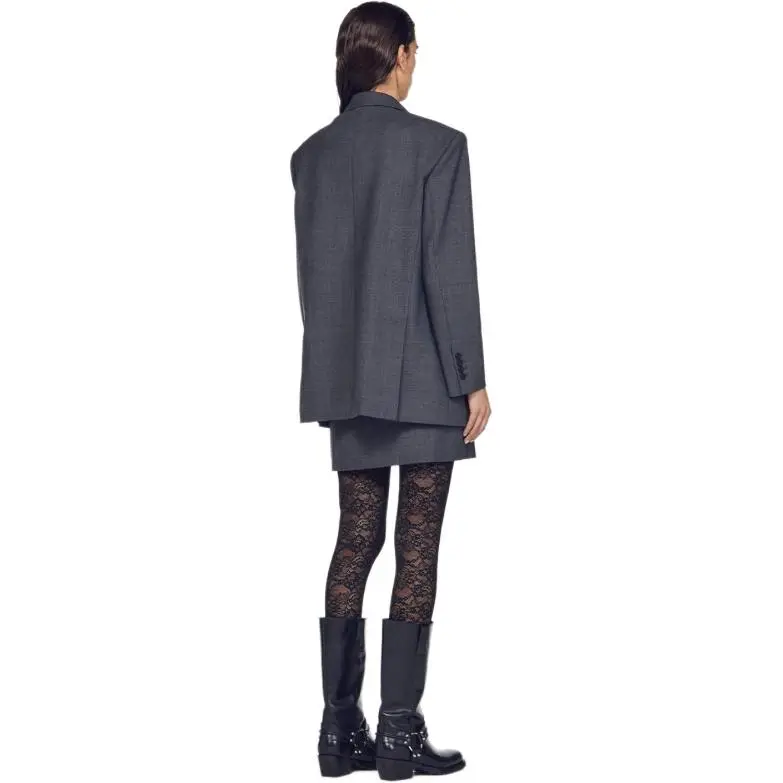 Sandro Single-breasted Notched Blazer-2