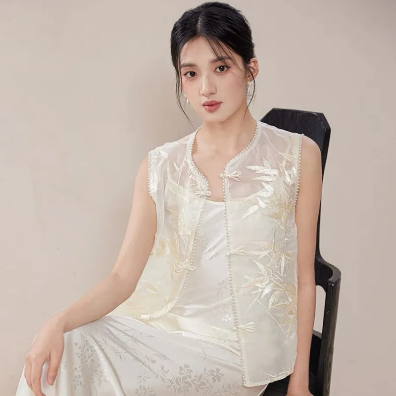 SONDR Vests Women's Bamboo Moon-2
