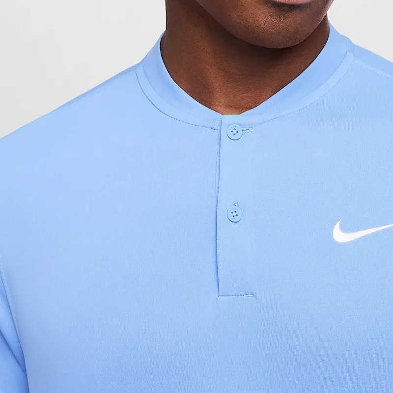 Nike CourtDri Fit FW24 Tennis Blade Polo Shirt Men's Light Blue/White-3