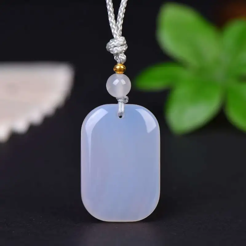 Grace Chalcedony Necklaces Unisex-1