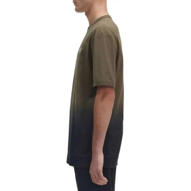 FRED PERRY T Shirts Men Green-2