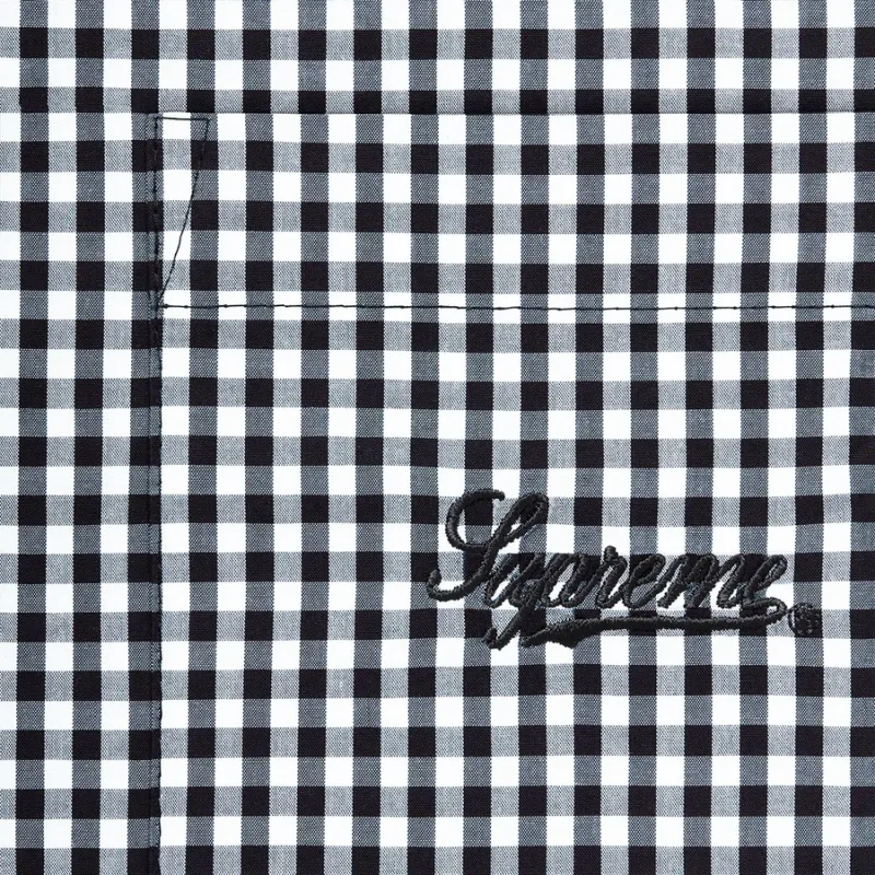 Supreme Gingham S/S Shirt-1