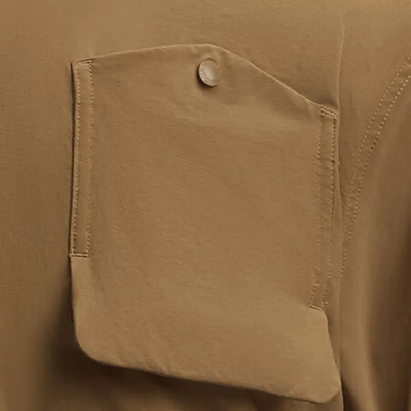 Under Armour Shirts Men Brown-3