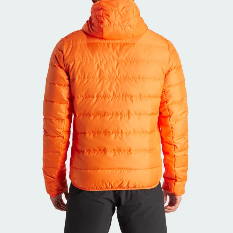 Adidas Terrex Multi Light Down Hooded Jacket Jackets Coats Men's Orange-2