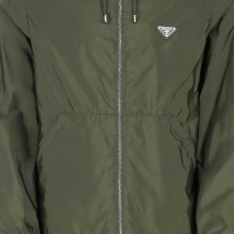 PRADA Re Nylon SS23 Jackets Coats Men's Olive-5