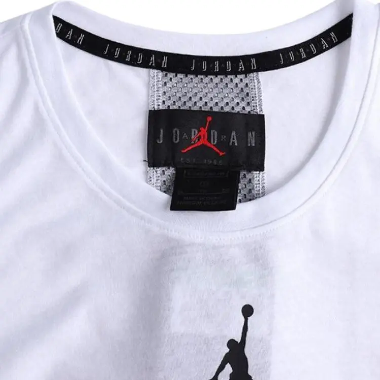 Jordan Air Basketball Jerseys Men White-3