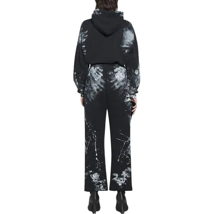 Balenciaga Knitted Sports Pants Unisex Black-3