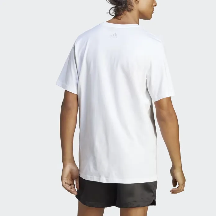 Adidas T Shirt Men's 2 Pack White-6