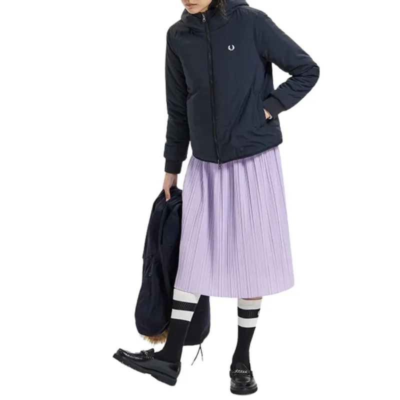 FRED PERRY Puffer Jacket Women's Blue-3