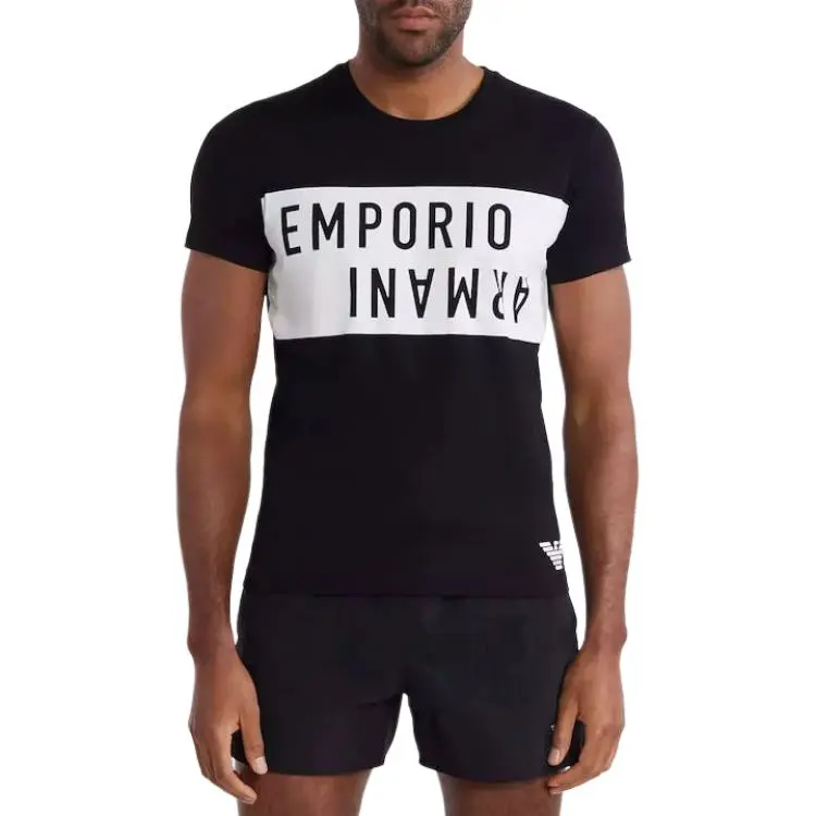 EMPORIO ARMANI T Shirt Men's Black-4