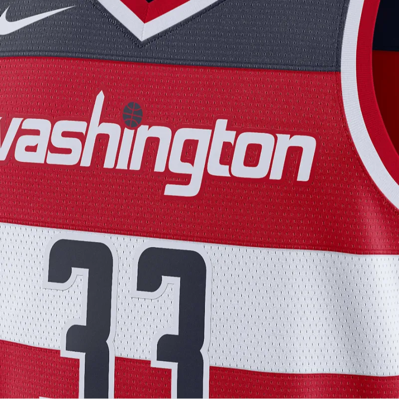 Nba X Nike Basketball Jerseys Unisex Red-2