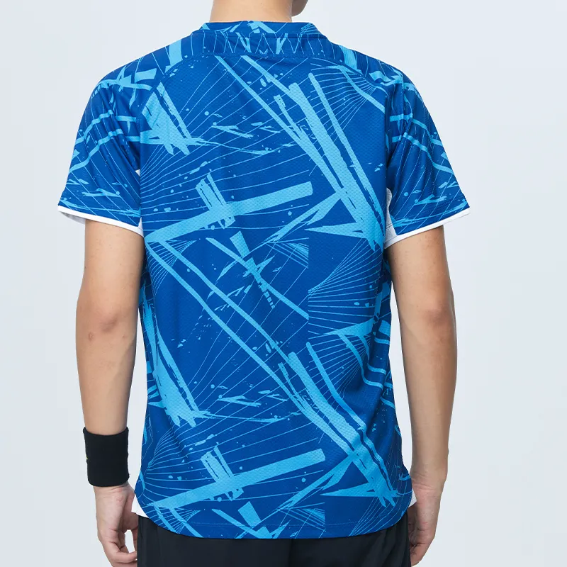 Mizuno T-Shirt Unisex Cobalt Blue-3