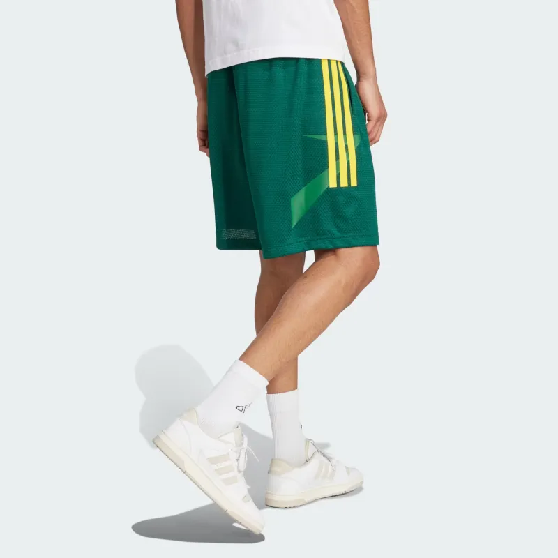 Adidas TIRO NATIONS PACK Casual Shorts Unisex Preppy Green/Daring Gold/Blanche Green-2