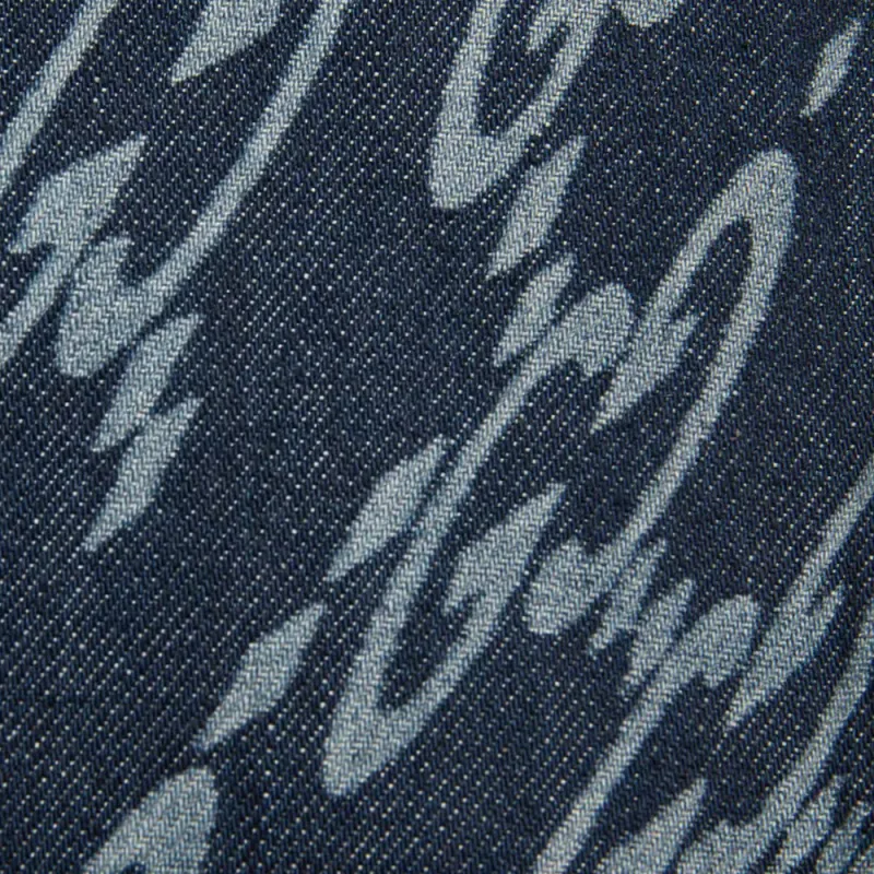 GUCCI Wavy GG print Loose fit Jeans-3