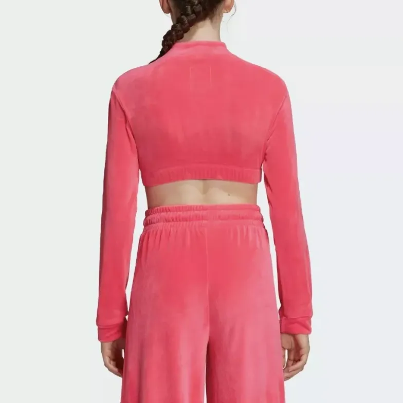 Adidas X Jeremy Scott Track Top Solar Pink-4