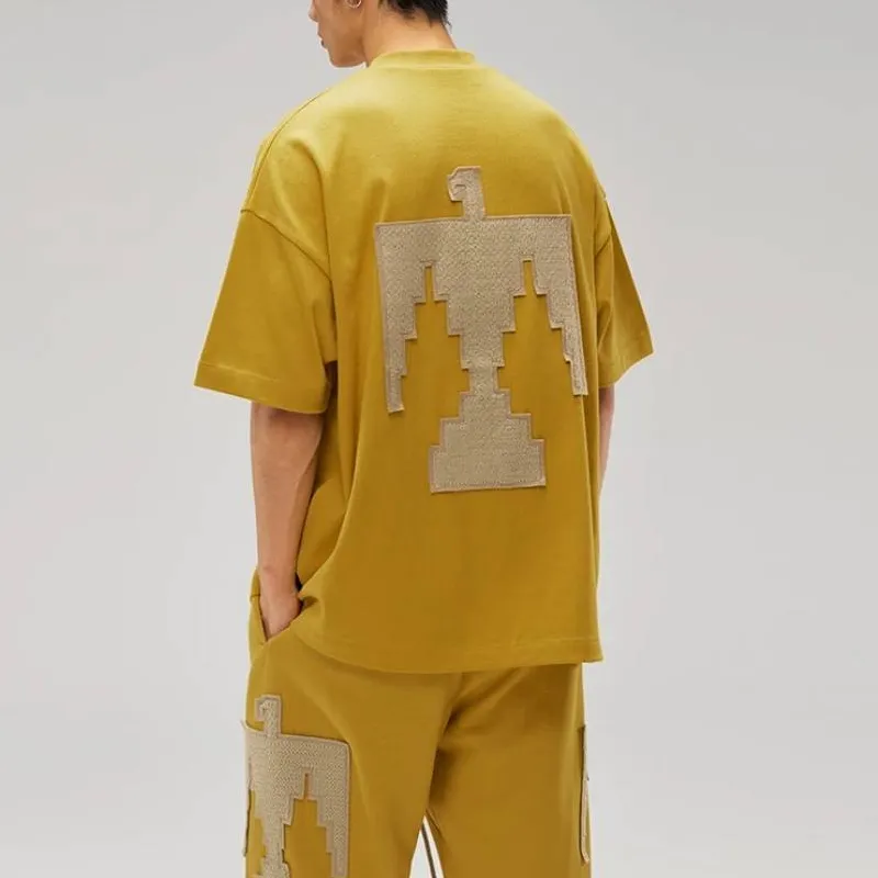 Fear Of God Essentials T Shirt Men's Imperial Yellow-1