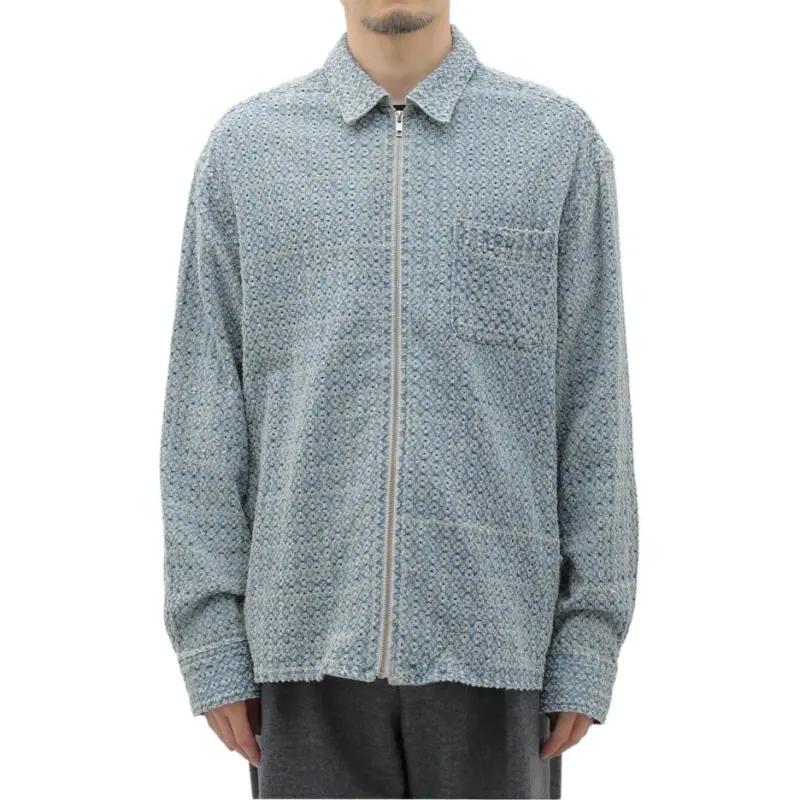 Thisisneverthat Damaged Denim Shirt-2