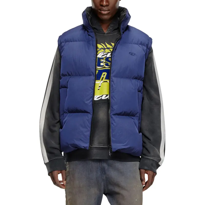 DIESEL Vests Men Blue-4