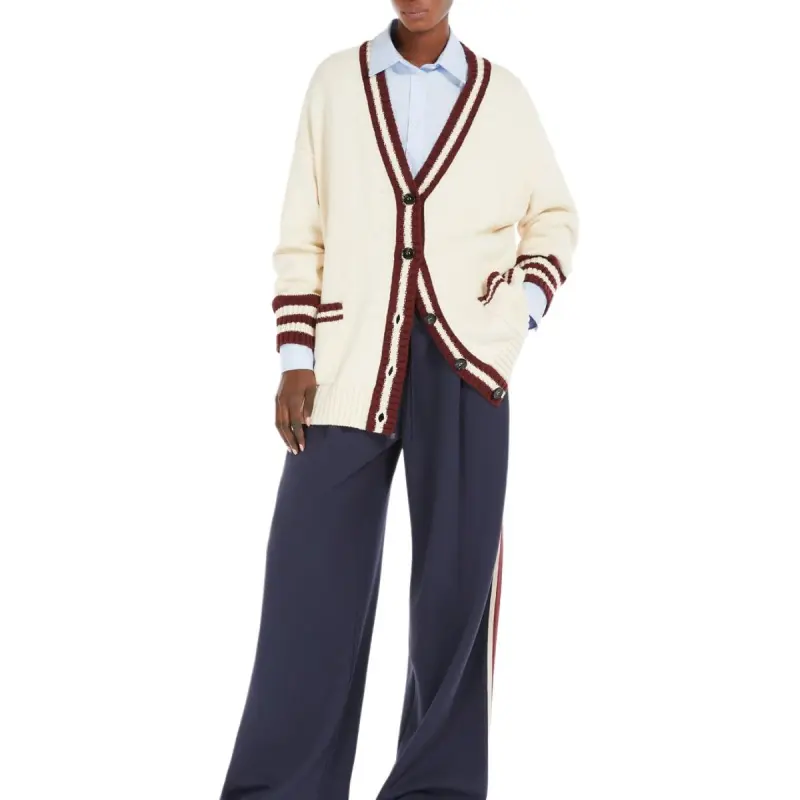 WEEKEND MaxMara V Neck Knit Cardigan-4