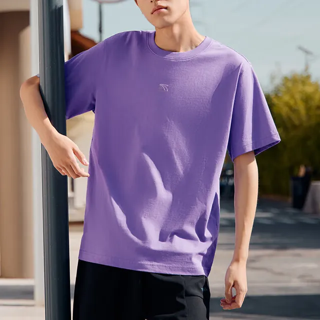 361° T-Shirt Unisex Purple Nasturtium-2