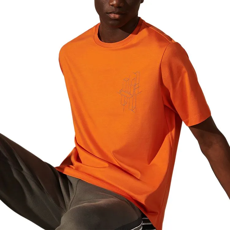 HERMES T-Shirts Men Orange-1