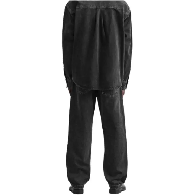 ZARA Jeans Men Black-2