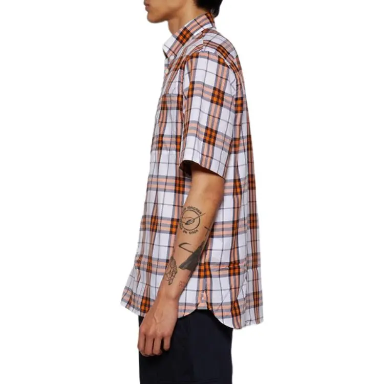 Burberry Collar Checked Shirt-7
