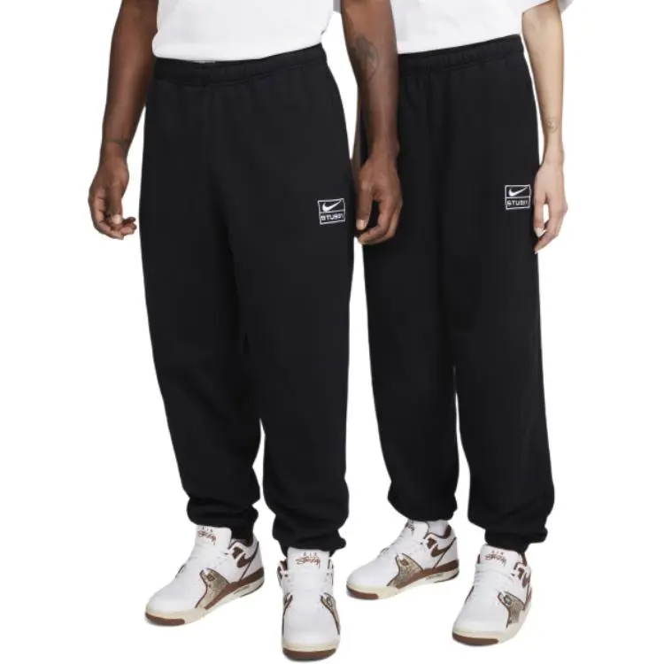 Stussy X Nike Stone Washed Fleece Sweatpants Asia Sizing FW23-1