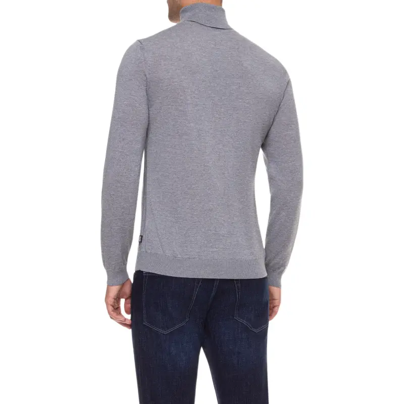HUGO BOSS Sweater Men's Light Gray-4