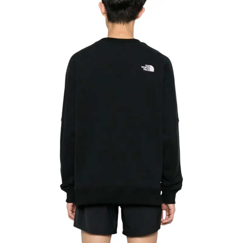 THE NORTH FACE Rubberised logo Cotton Sweatshirt-4