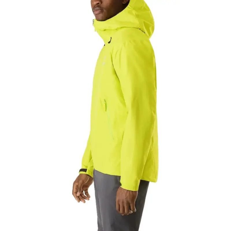 Arcteryx Beta Series Water-Resistant Windproof Breathable Quick Dry Super-Light Windbreaker Jacket Unisex Sprint Green-3