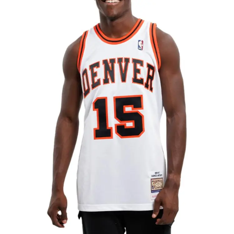 Mitchell Ness 2006/07 Carmelo Anthony Denver Nuggets '' Swingman Jersey-1